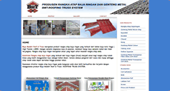 Desktop Screenshot of gentengmetalbajaringan.com